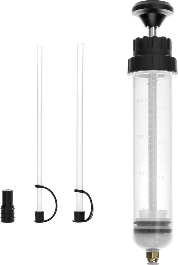 Vätskeuppsamlingsbricka - bilunderhåll - oljepumpar - bromsvätska - transmissionsolja - 200ML