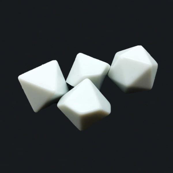 IC 7st/ Set DND Light Board Blank Dice Blank Polyhedron RPG Dice S