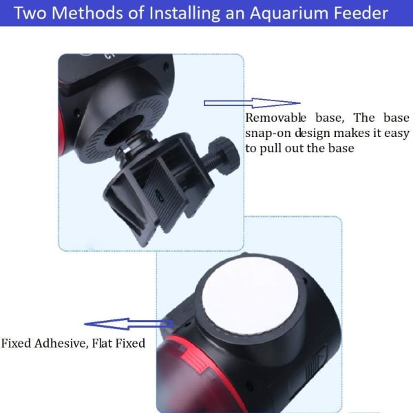 IC Automatisk fiskmatare med LCD-skjerm, automatisk akvariematare