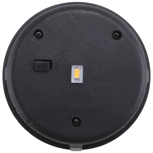 Rund LED Lysboks Erstatning Solcellepanel Smart Hage Batteri Solceller Poly Li-Ion Lader