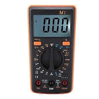 ANENG M1 DC/AC Spænding Strøm Modstand Digital Multimeter Tester 0-50 (orange)