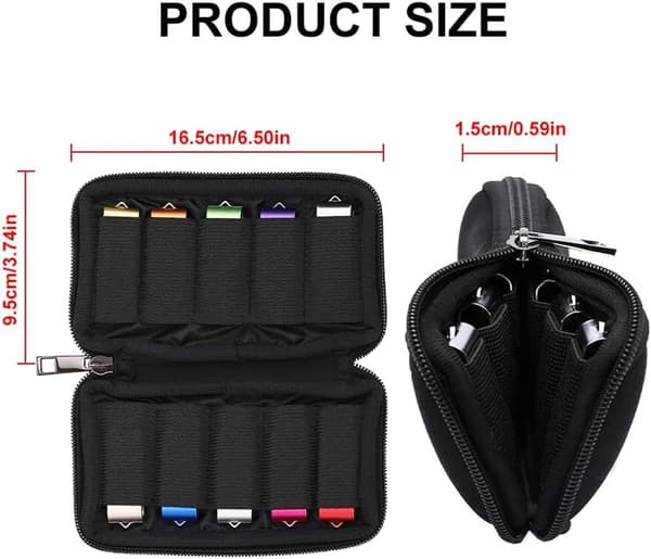 Opbevaringspose - egnet - USB - hukommelse - hukommelsestaske - Universal - organiseringspose - Elektroniktilbehør - holder - harddisk