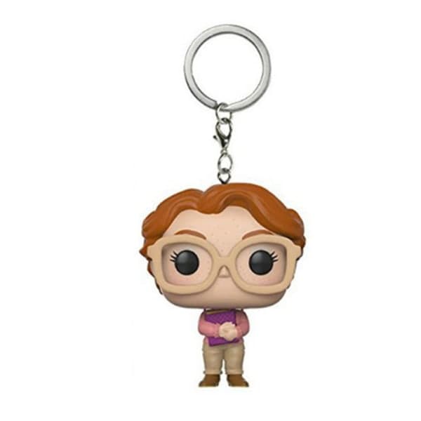 Stranger Things Eleven Piranha Dustin Barbara Nyckelring Figur #5 IC