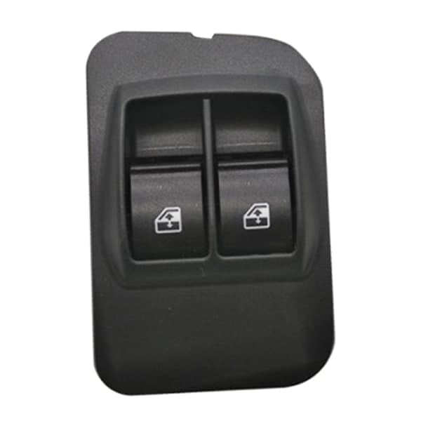 IC Elektrisk Vinduekontrolknap til Bil 8-bens med Ramme 7354 Sort onesize