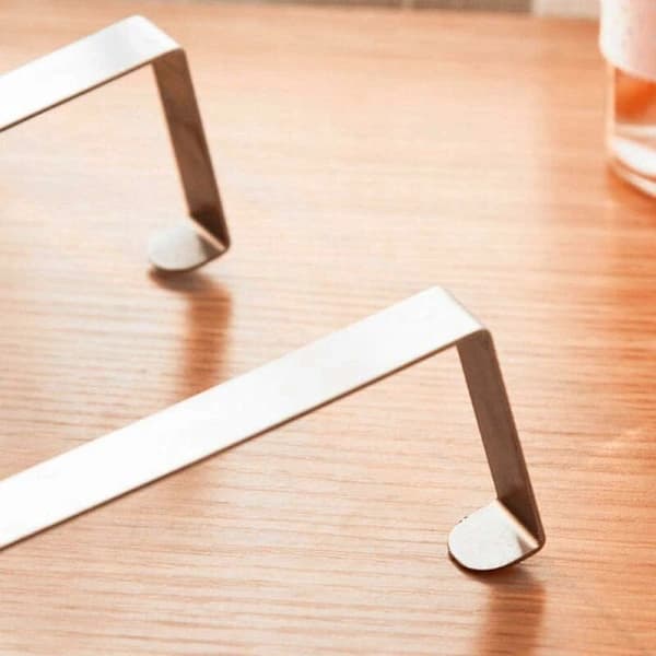 Stainless Steel Door Hooks Coat Rack Telescopic Folding Door Hook