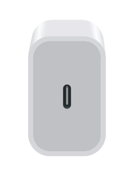 iPhone hurtigoplader USB-C 20W strømadapter med kabler 1 st laddare