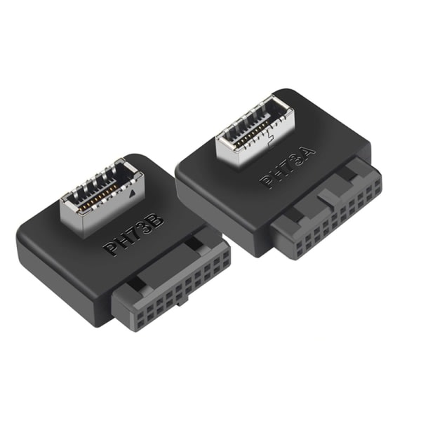 IC Moderkort USB Header Adapter USB3.0 19pin 20pin till TYPE-E 90 A1