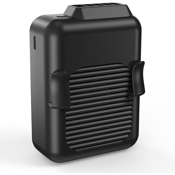 IC NOE Bärbar Mini Midjefläkt, 6000mAh Batteridriven
