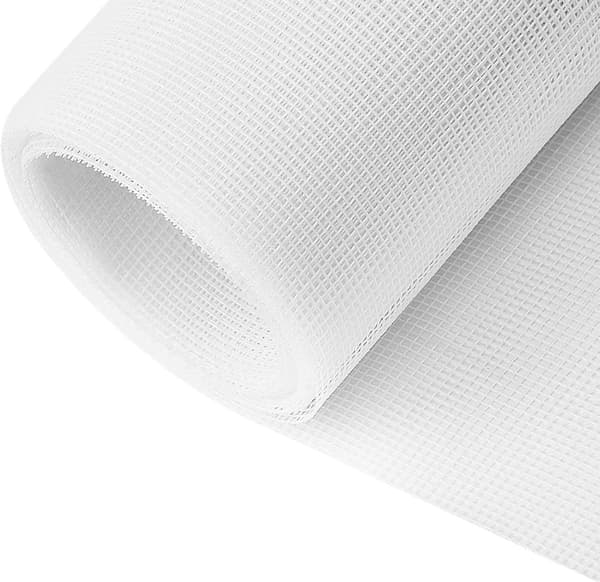 Insektsnät, klippbart polyesterfiber, för fönster, dörrar och ventiler, vit, 120 x 250 cm