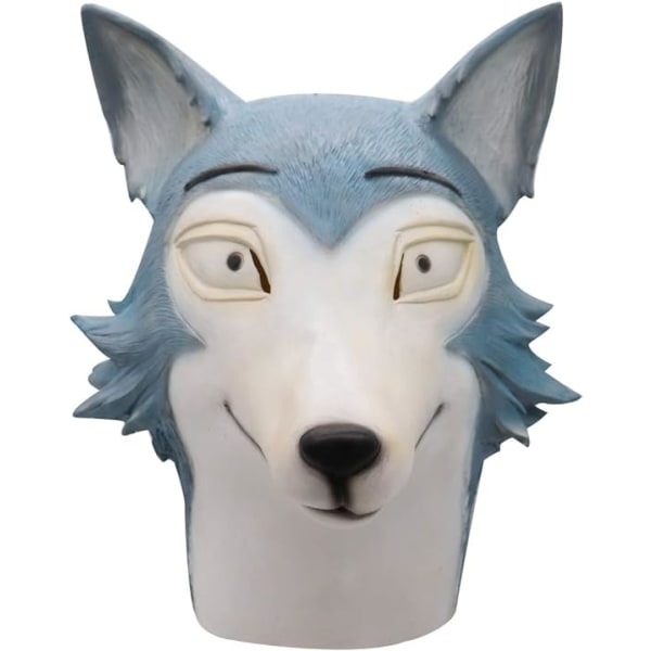 IC Wolf Gloves Tail Cosplay Beastars Fingers Nail Realistic Props (Maske)