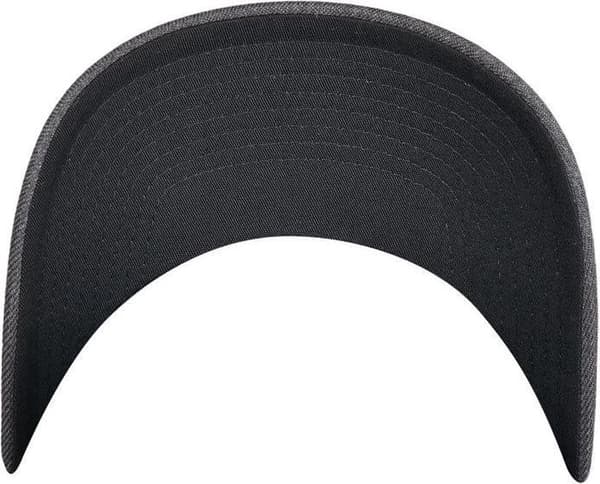 Urban Classics Flexfit Trucker Caps, Melert Mesh Bakside, Stretch Fit Baseballhatt for Menn og Kvinner, Svart/Grå, L/XL