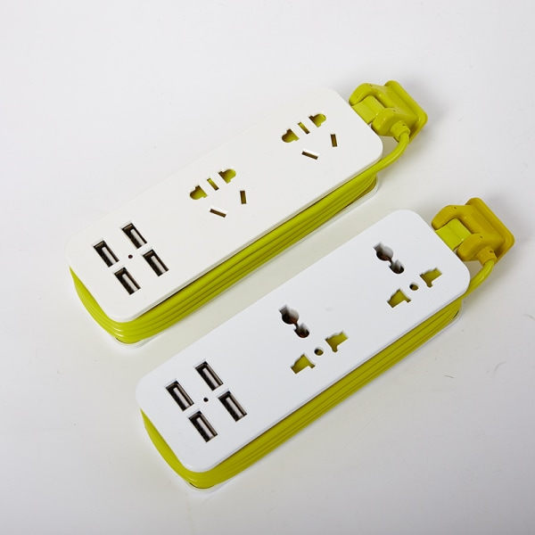 IC Bærbar Power Strip Protector 1,5M forlængerledning B