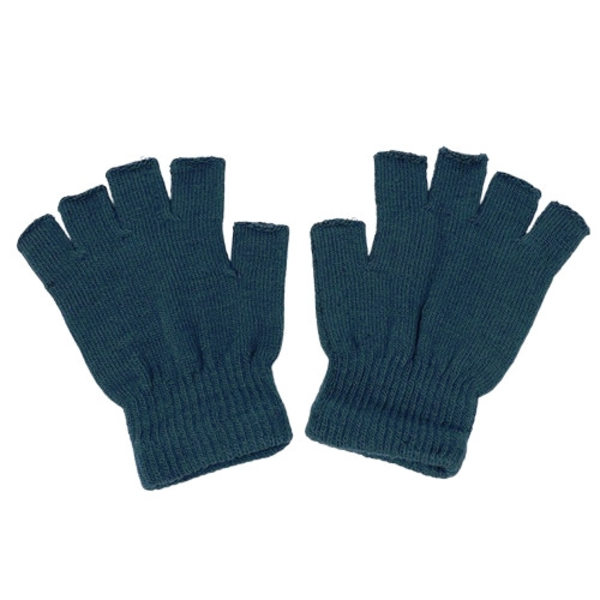 Firkantede handsker, korte & fingerløse - Teal - Teal Ocean blå Ocean blue one size