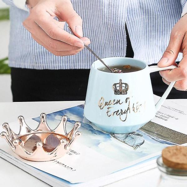 IC CNE Queen Of Everything-krus med kronelåg og ske C