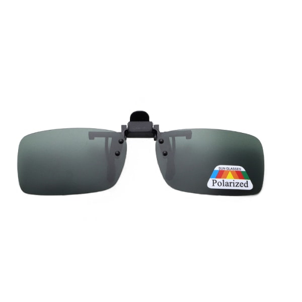 IC Clip On - Flip Up - Solglasögon - UV400 - (2-pack) Teal + grå
