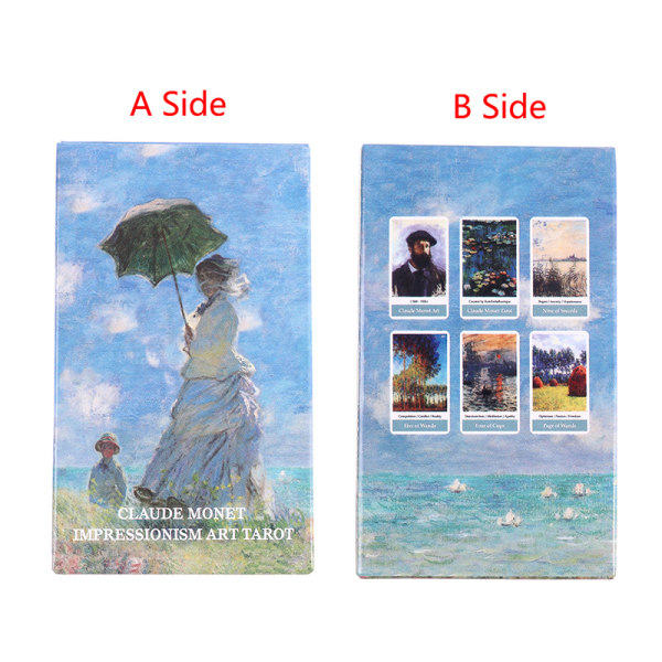 IC Impressionism Art Tarot Prophecy Divination Deck Familjefest B