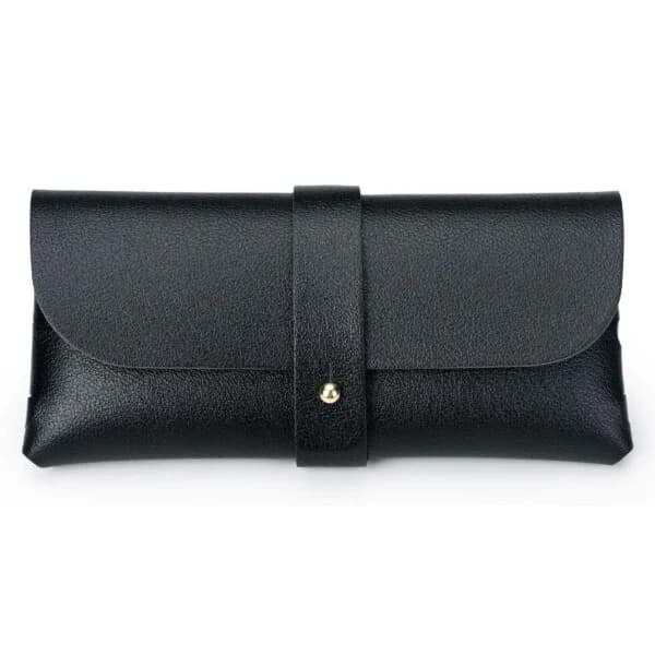 Slim Glasses Case in PU Leather Black black black black