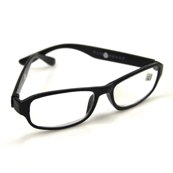 Læsebriller +4.5 +5.0 +5.5 +6.0 Styrke Optiske Linser Briller Øjenmode Nye Sorte Black 600 Black 600