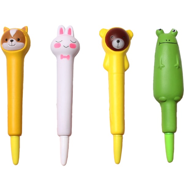 IC Squishy And Cute Pen - Gel Pen Skolemateriale for flickor og pojkar i alderen 5-12 år gammel stil 2