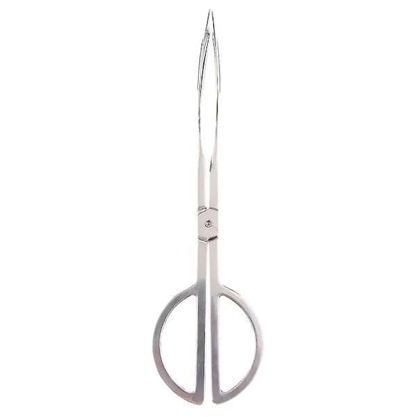 Grilltång i rostfritt stål med brett halkfritt grepp för matlagning, grillning, sallad och bufféservering, silver 25 cm