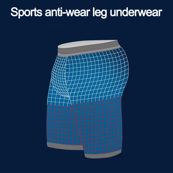 IC Store Løbeunderbukser med Lange Ben Tight og Forlænget Version S 3xl