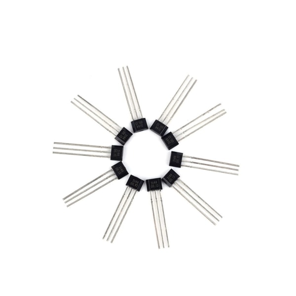 IC lineær switch 10 stk A3144 silketryk 3144 TO92S lige stik