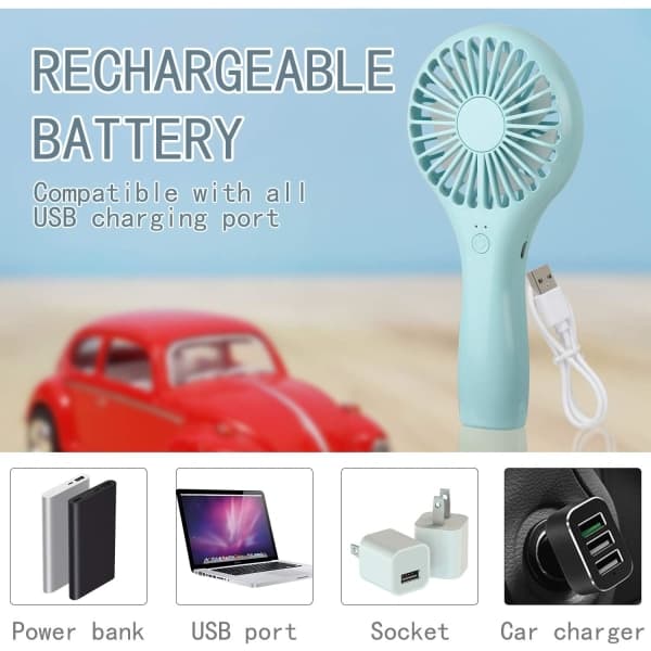 IC Lollipop Mini-tuuletin - Bluehome vitvaror