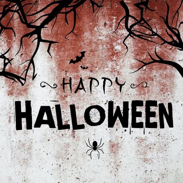 IC 4st Halloween fest väggdekaler barnrum fönsterglas