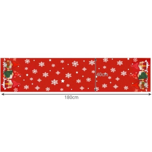 Bordlöpare / Julduk / Löpare - Jul - 180x40cm 100