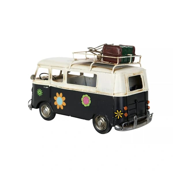 Hippiebus 27x11x17cm Meget Dekoration Sort