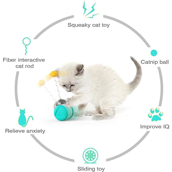 IC Katt Leksaker för Innekatter, Kattgodisleksak, Balansbildesign