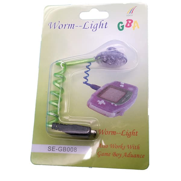 1. Worm Light Illumination LED-lamper for Gameboy Advance GBA/