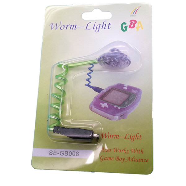 IC 1st Worm Light Illumination LED-lampor för Gameboy Advence GBA/