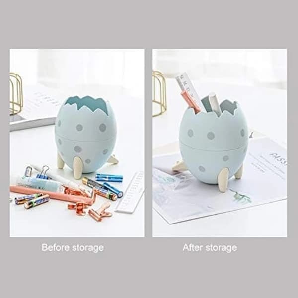 Multifunctional Organizer - Dinosaur Egg Desktop Storage Box - Large Capacity