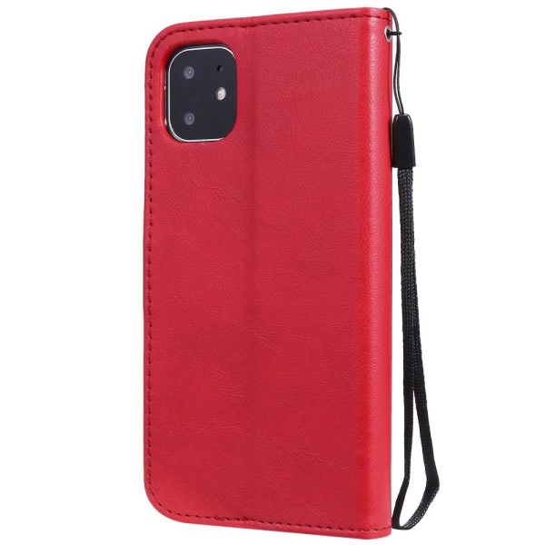 IC iPhone 11 - Lompakkokotelo - Punainen Punainen Punainen