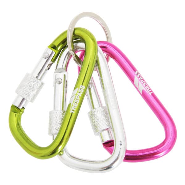 Trespass Lock X Karabiner Nøgleringssæt One Size Assorted Assorted One Size IC