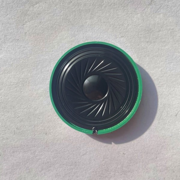 IC 2kpl 36mm pyöreä vihreä muovimagneetti Elektroninen kaiutin Kaiutin