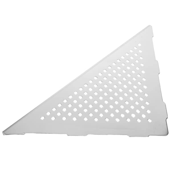 Hjørne Brusehylde i Rustfrit Stål Badeværelseshylde Organizer Rack 1x 1x