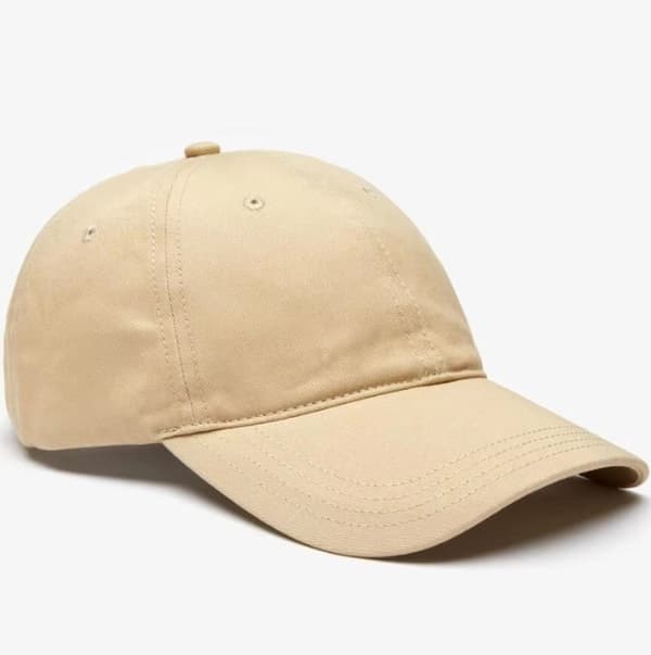 Caps - Baseballcaps - Armycaps - 6 paneler - Justerbar - Khaki/Beige