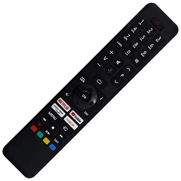CT-8563 Fjärrkontroll för Toshiba TV 1-10m Räckvidd Infraröd Ersättningskontroll (Stöder Inte Röst)