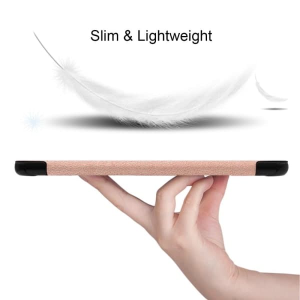 IC Samsung Galaxy Tab A 8.0 - Tri-Fold Etui - Roségull