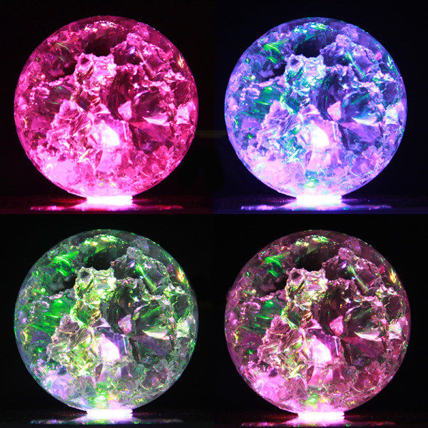IC Bubble Ice Crack Ball rinnande vandfontæne Tilbehør A7