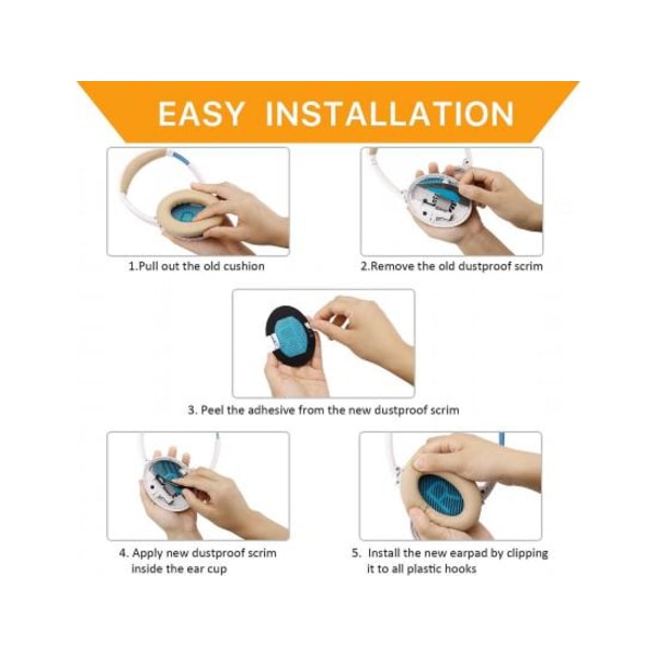 IC Erstatningsøreputer for Bose Quietcomfort 25