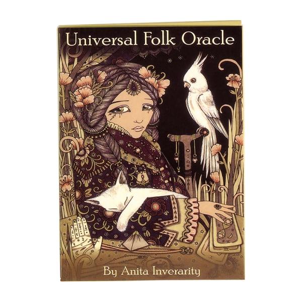 IC Universal Folk Oracle Card Tarot Ödesdivinationsspel Familj Pa Flerfärgad en storlek