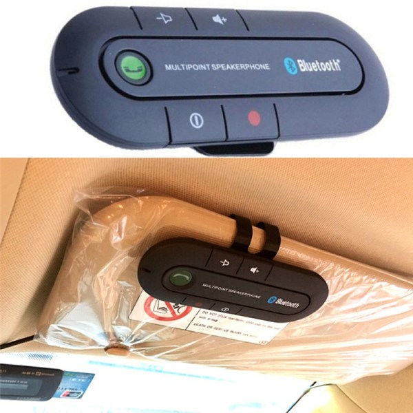 IC Trådlös Multipoint Bluetooth handsfree bilhögtalare