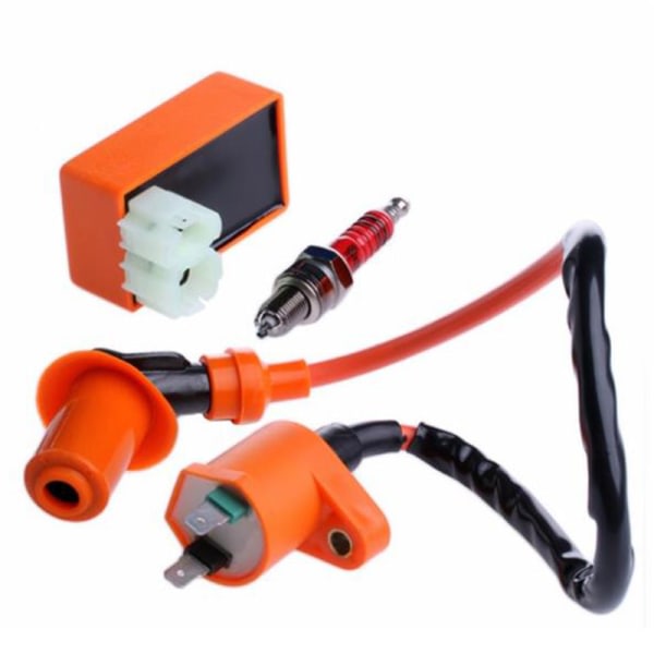 IC Racing Tændspole CDI + Tændspole + Tændrør til GY6 5 A One Size