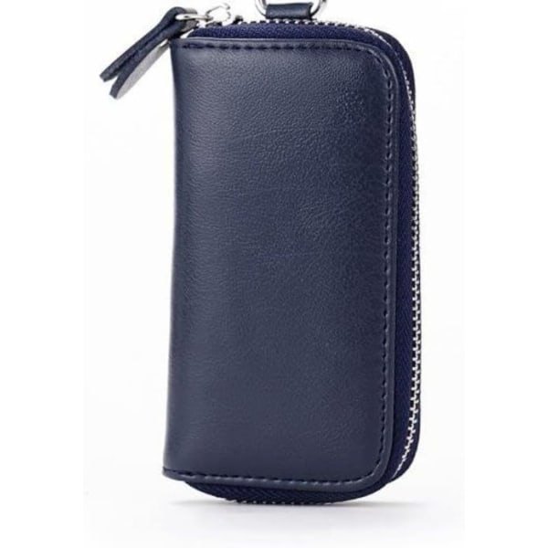 (Royal Blue) Fodral för män Kohud Dragkedja Fodral - Gen IC