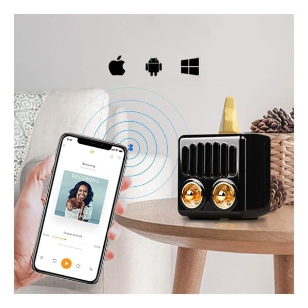 IC Kannettava Bluetooth-kaiutin Bluetooth 4.2 langaton kaiutin
