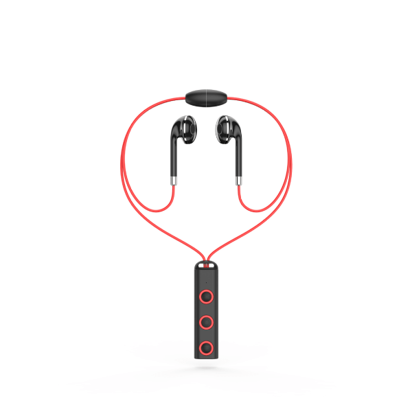 IC Bluetooth-headset magnetiskt sport trådlöst headset med hängande hals med mikrofon lämplig för Xiaomi Redmi Huawei P30