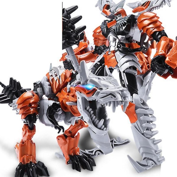 Transformasjonsrobotleketøy Tyrannosaurus Triceratops Optimus Prime Bumblebee Samleobjekt Actionfigur Gave til barn Bumblebee